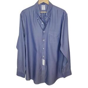Brooks Brothers Men's Sz 16 1/2 Regent Non-Iron Button Down Dress Shirt(1826)
